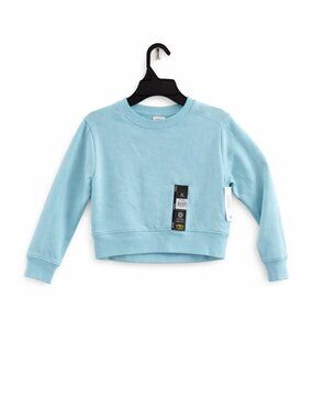 Athletic Works Little Girls Blue Fleece Sweatshirt Size XS (4-5) NWT